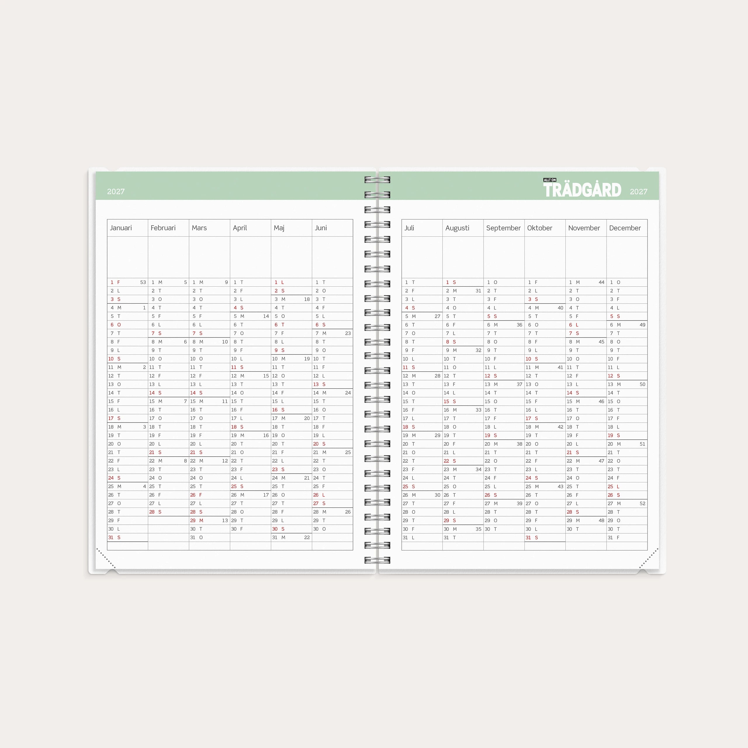 Kalender Allt om Trädgård 2027