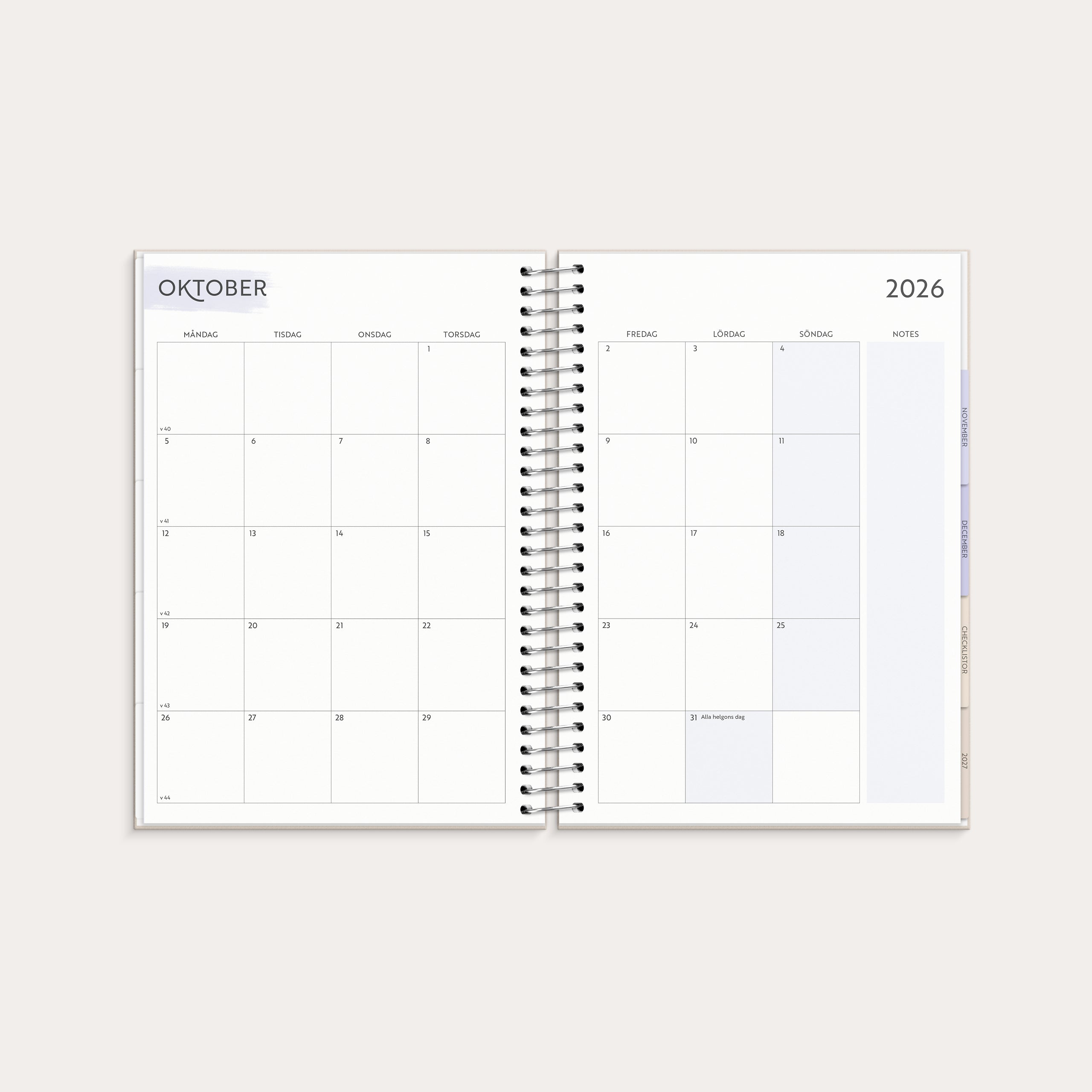 Kalender 2026 Life Organizer A5 Family