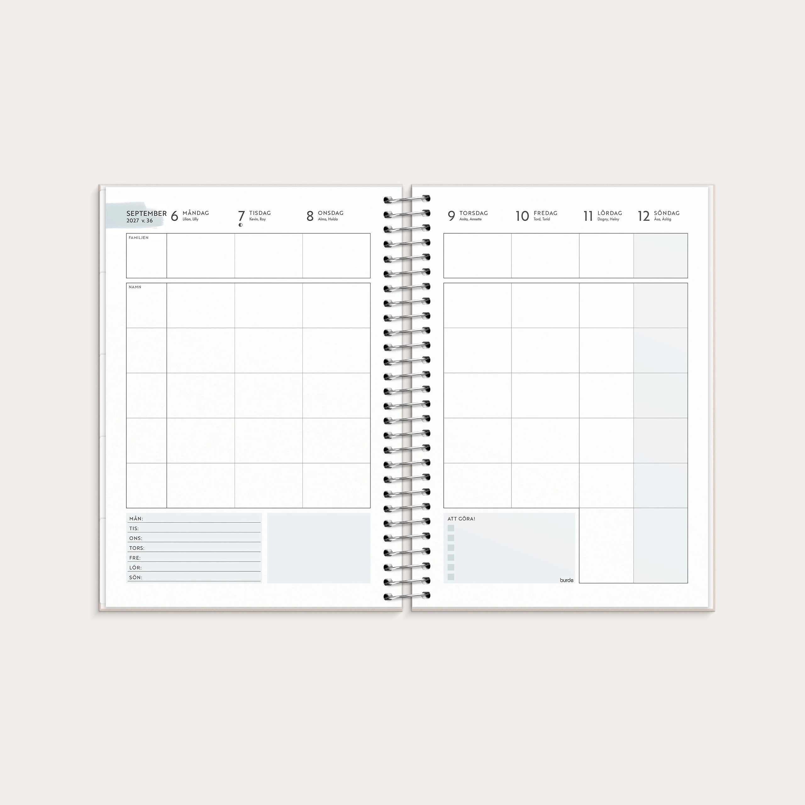 Life Organizer A5 Family 2027