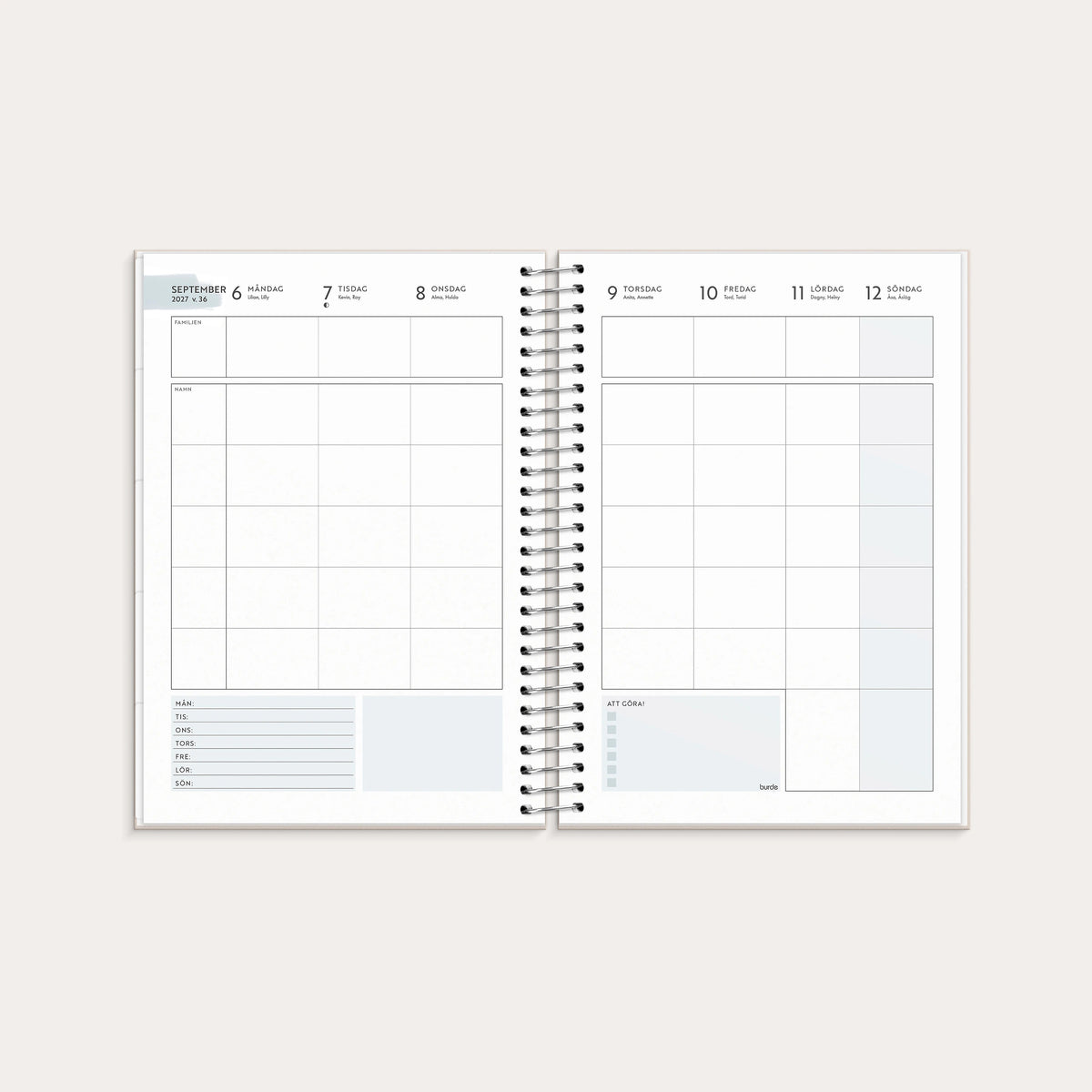 Life Organizer A5 Family 2027