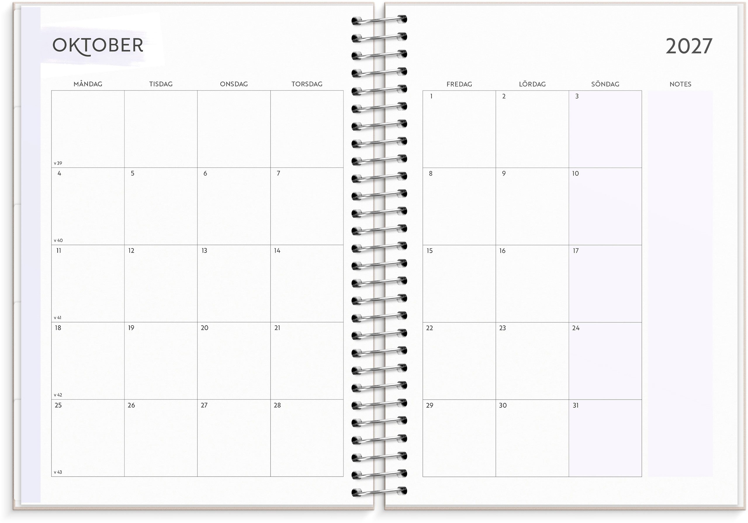 Life Organizer A5 Family 2027