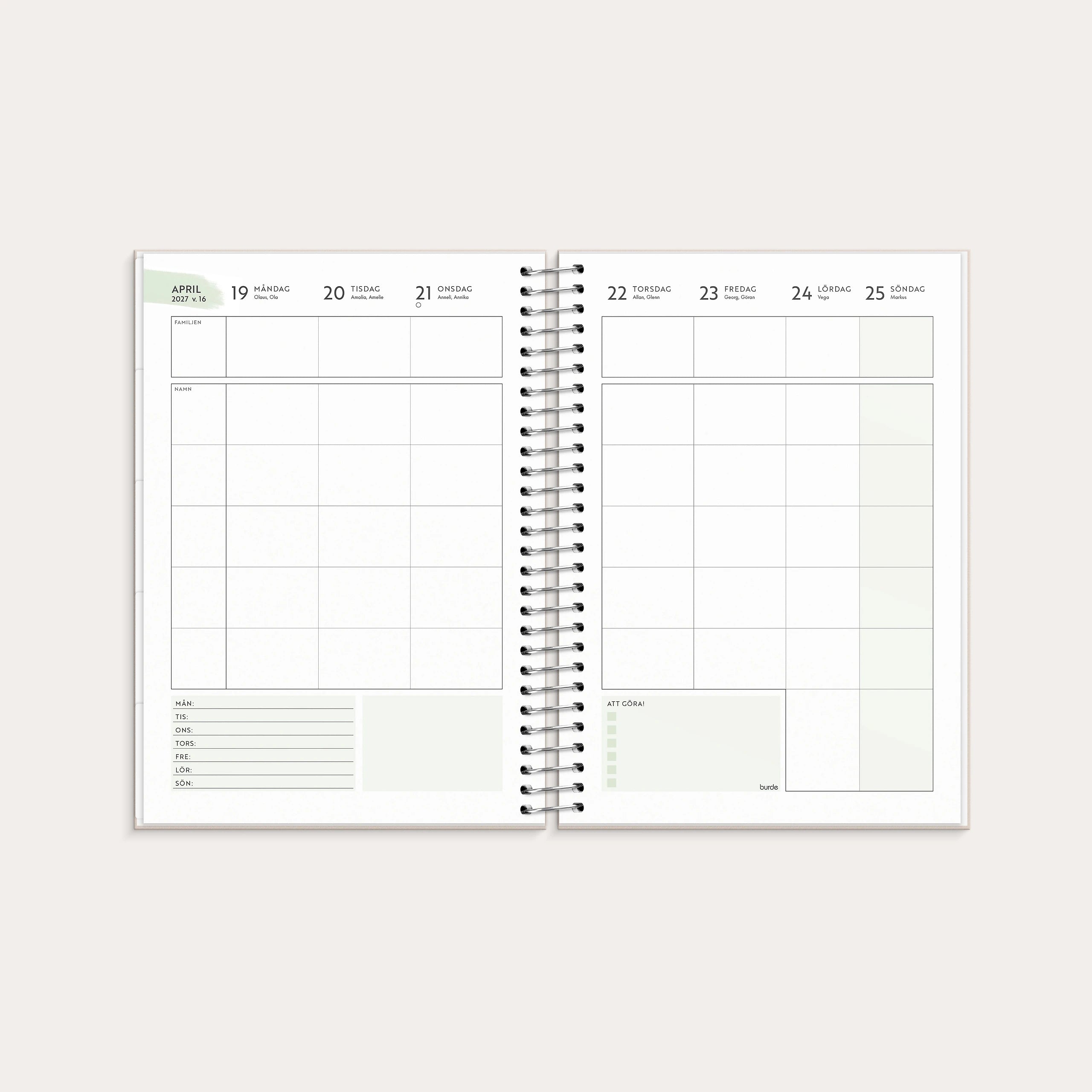 Life Organizer A5 Family 2027