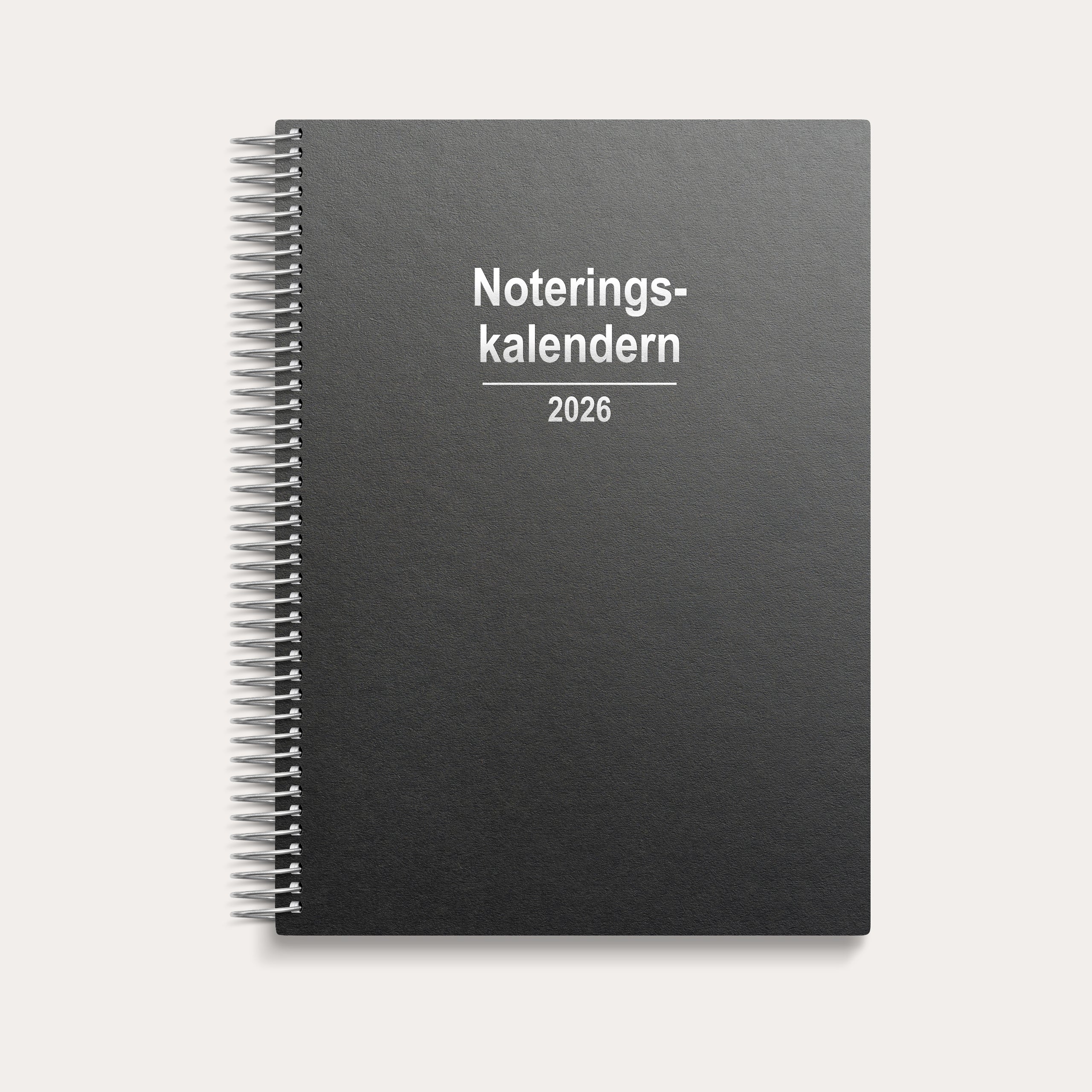 Noteringskalendern 2026 refill