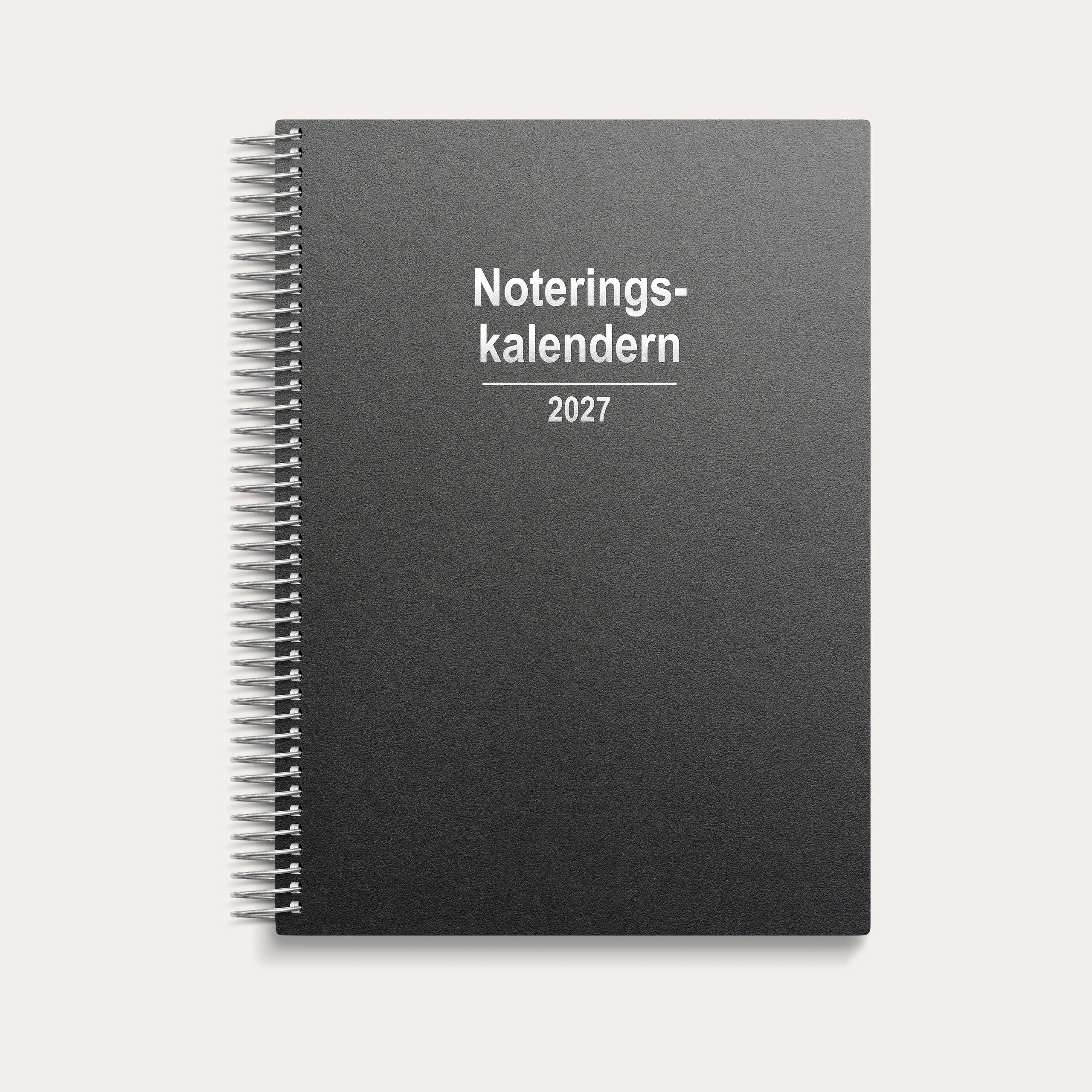 Noteringskalendern 2027 refill