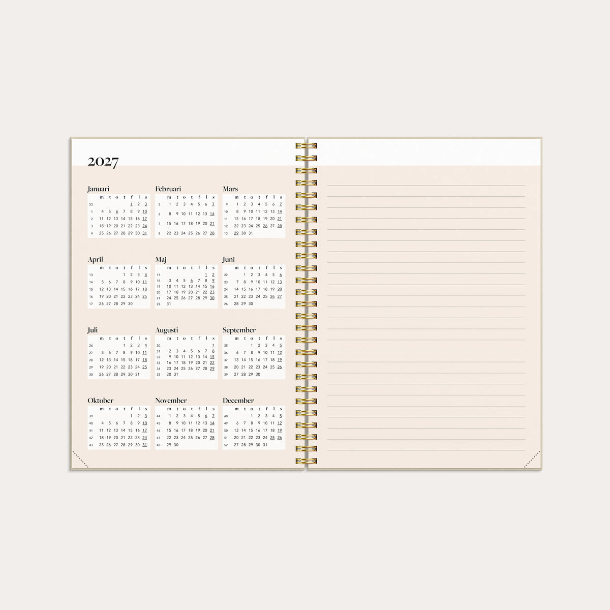Life Planner Inspiration 2027