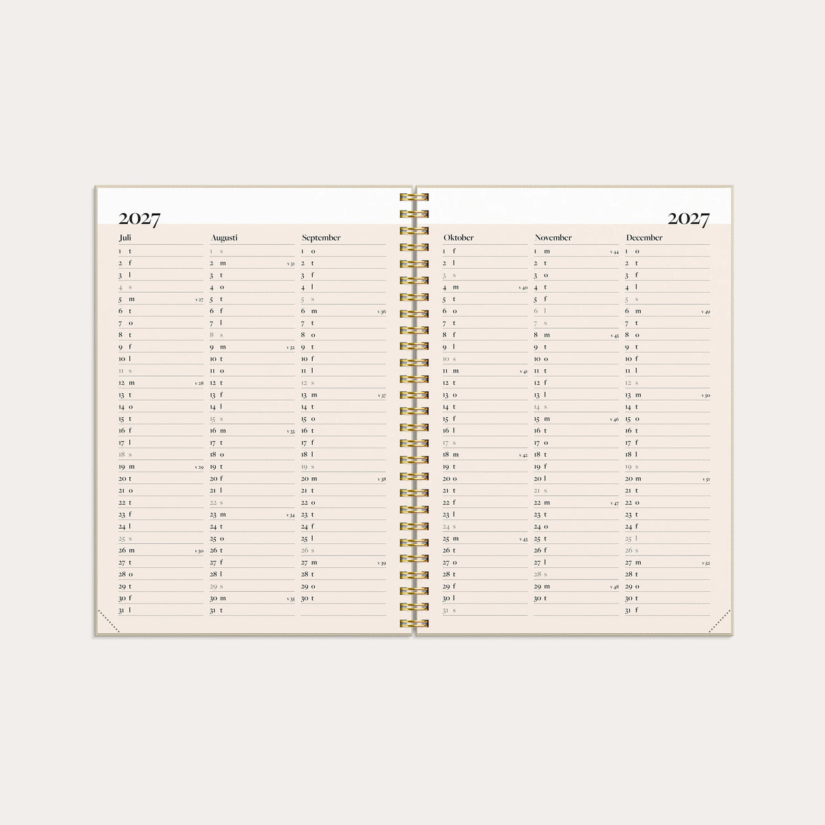 Life Planner Inspiration 2027