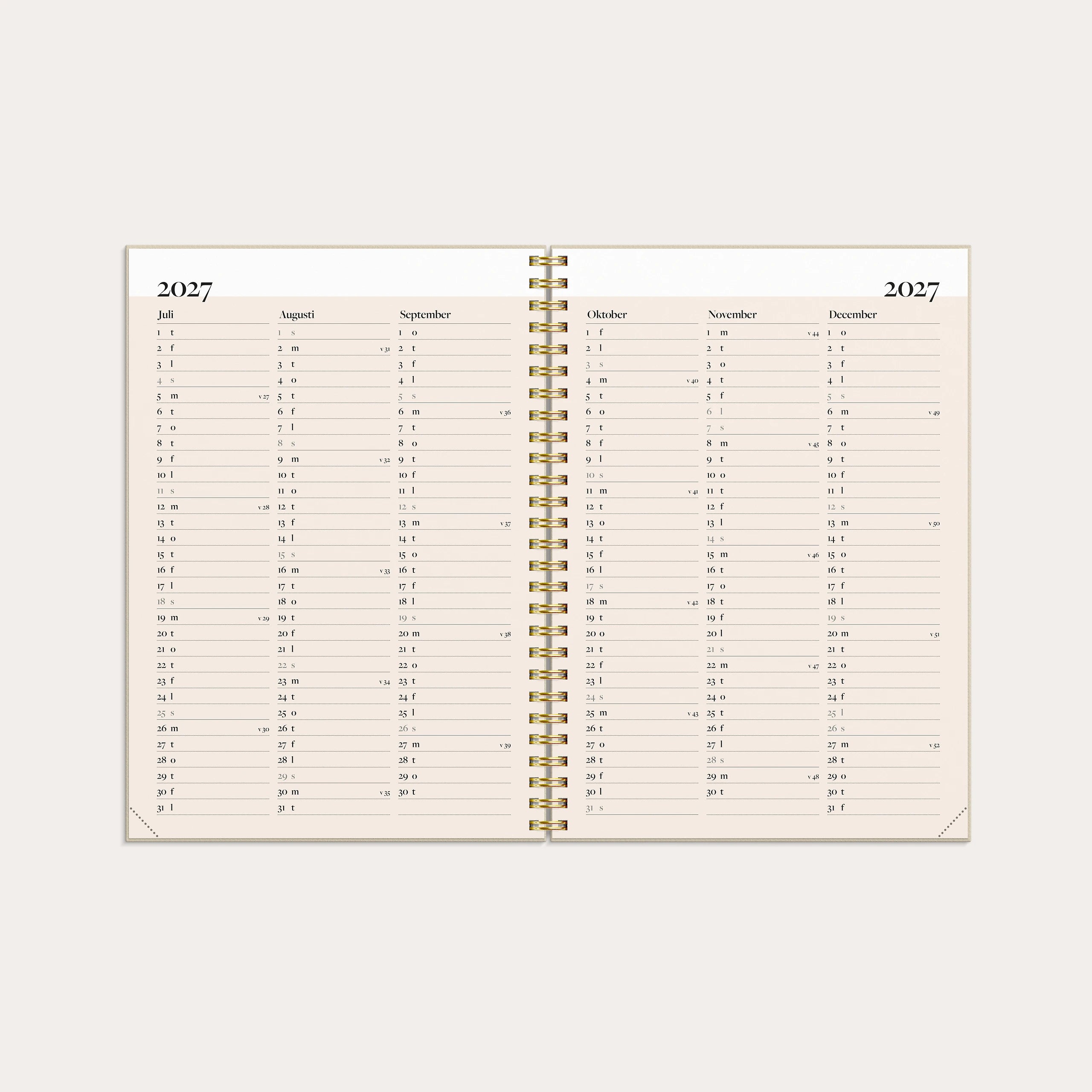 Life Planner Inspiration 2027
