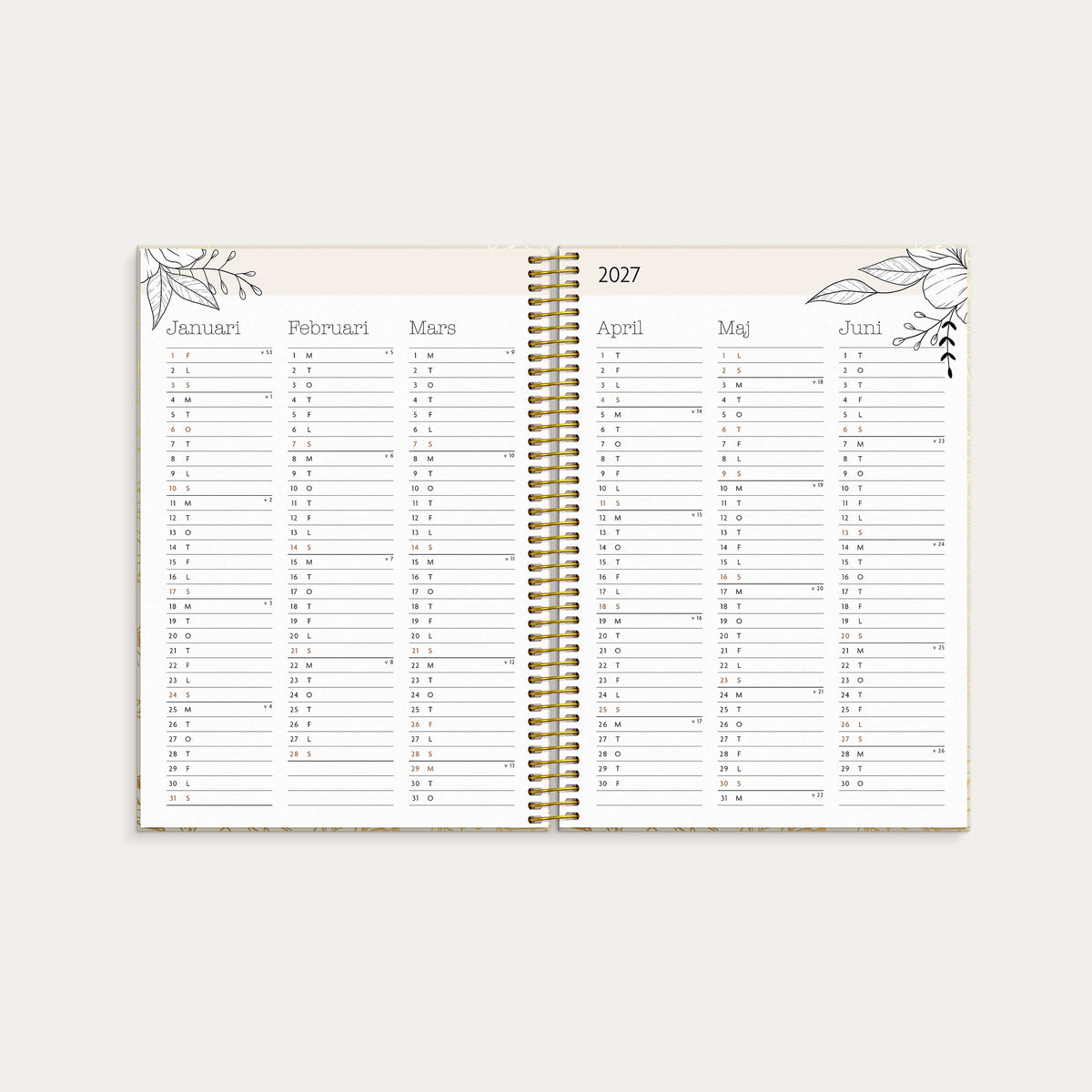 Life Planner Bloom 2027