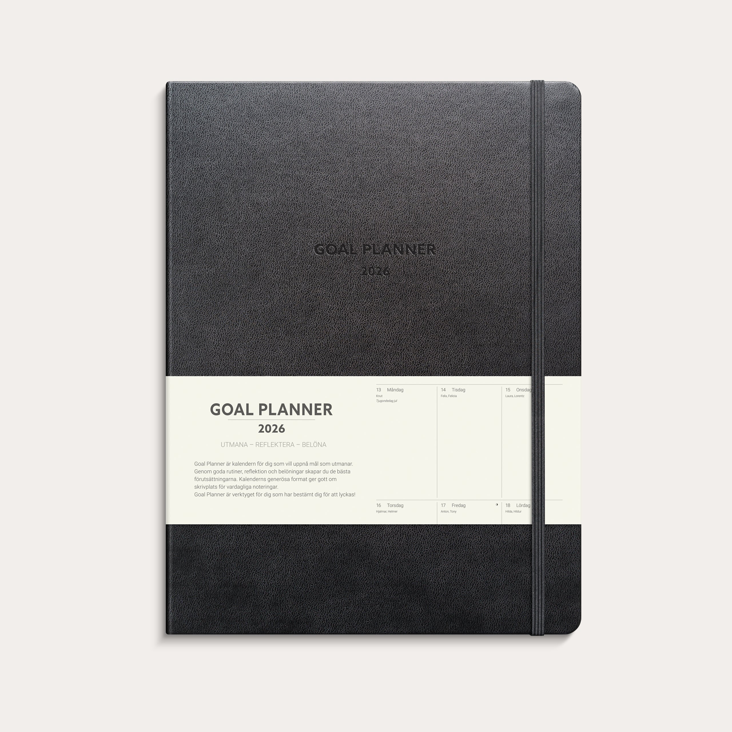 Kalender 2026 Goal Planner