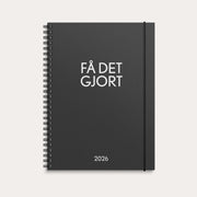 Kalender 2026 Få det gjort svart