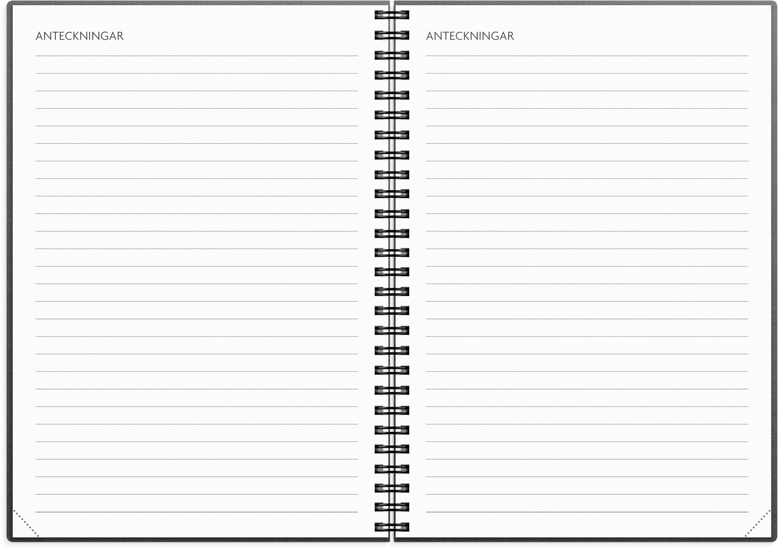 Kalender Få det gjort 2027 svart