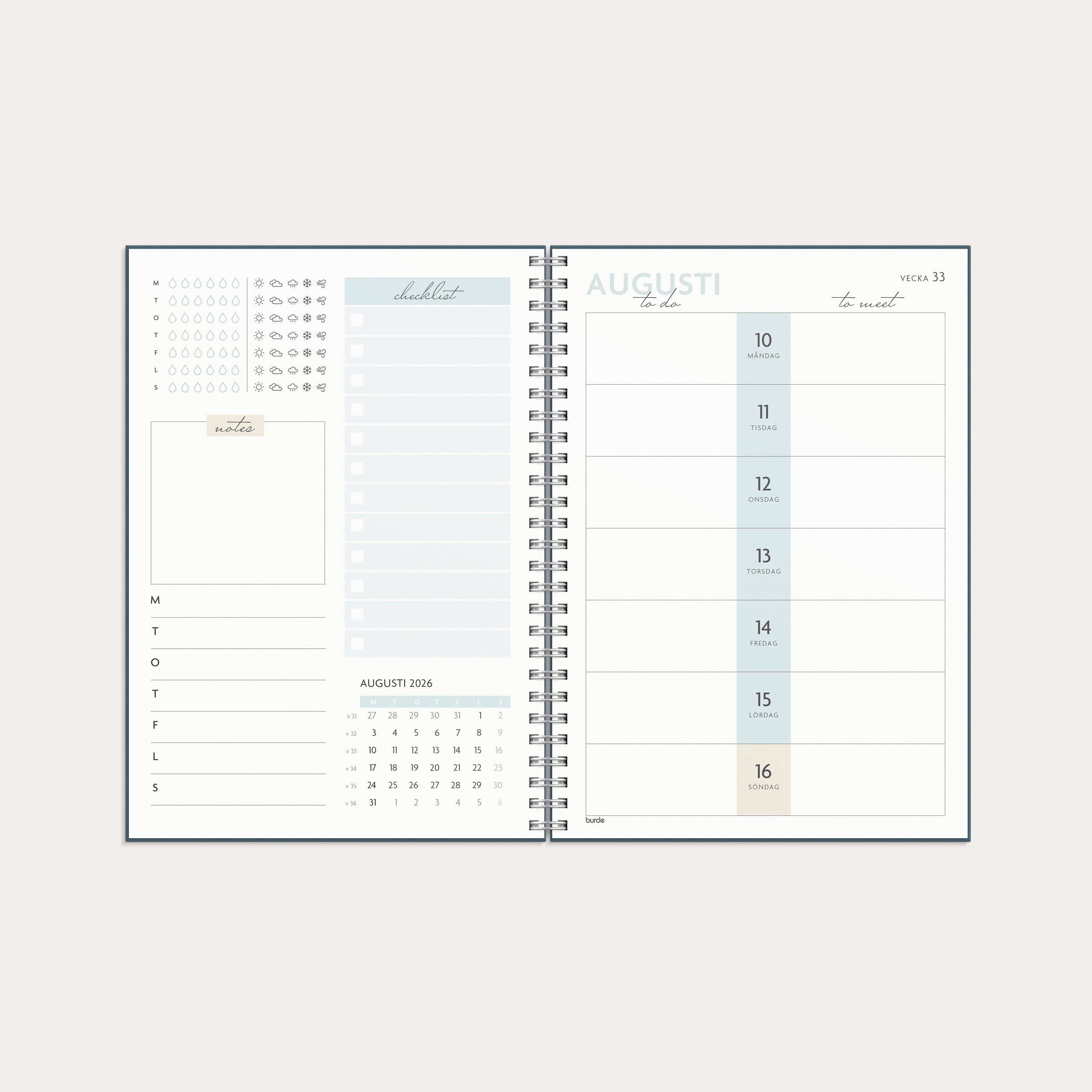 Kalender 2026 Life Planner To Do