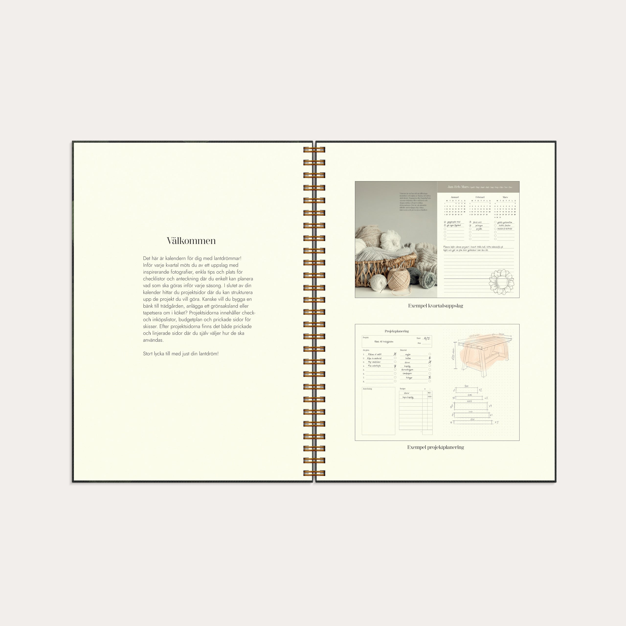 Kalender 2026 Lantdrömmar