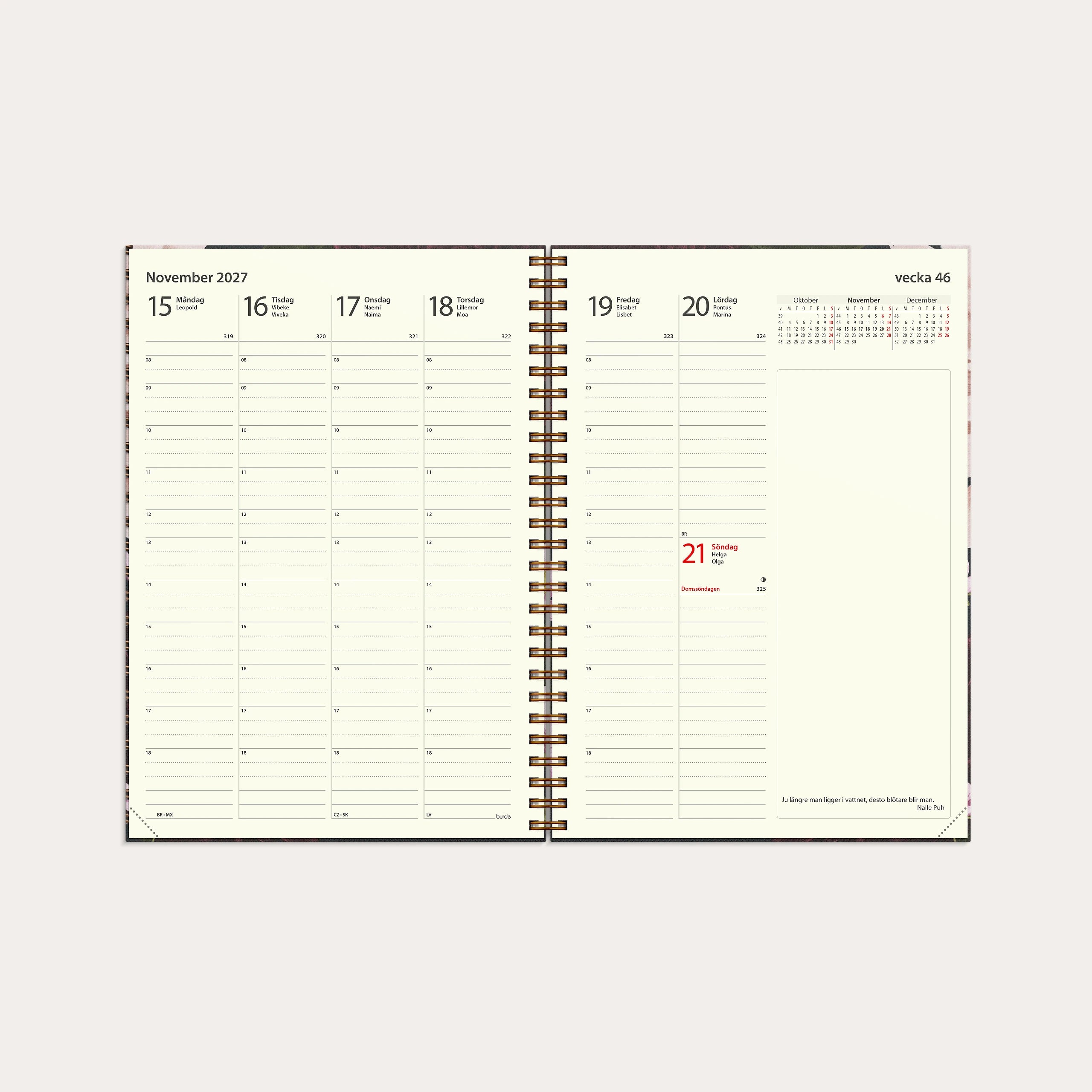 Kalender Lantdrömmar 2027