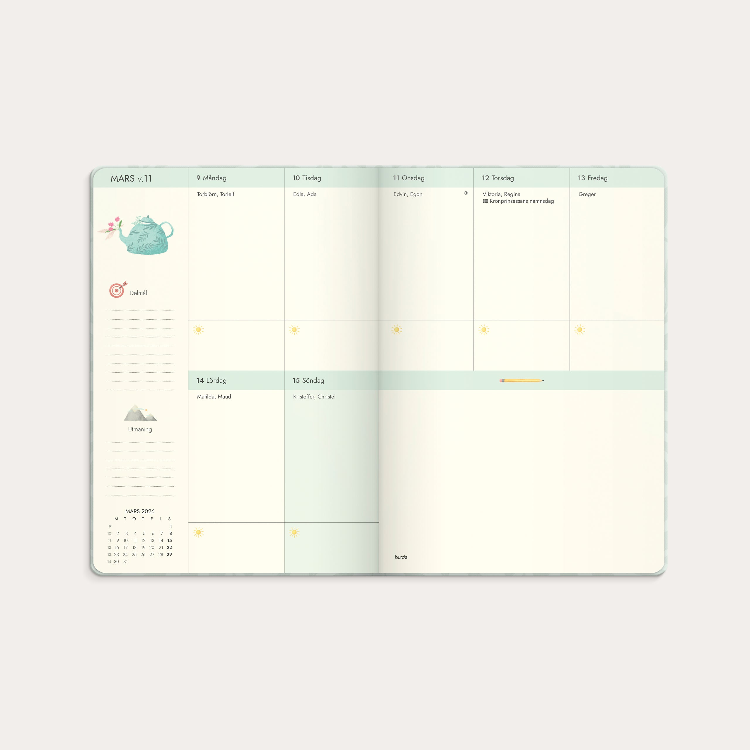 Kalender 2026 Life Planner Dream & Do