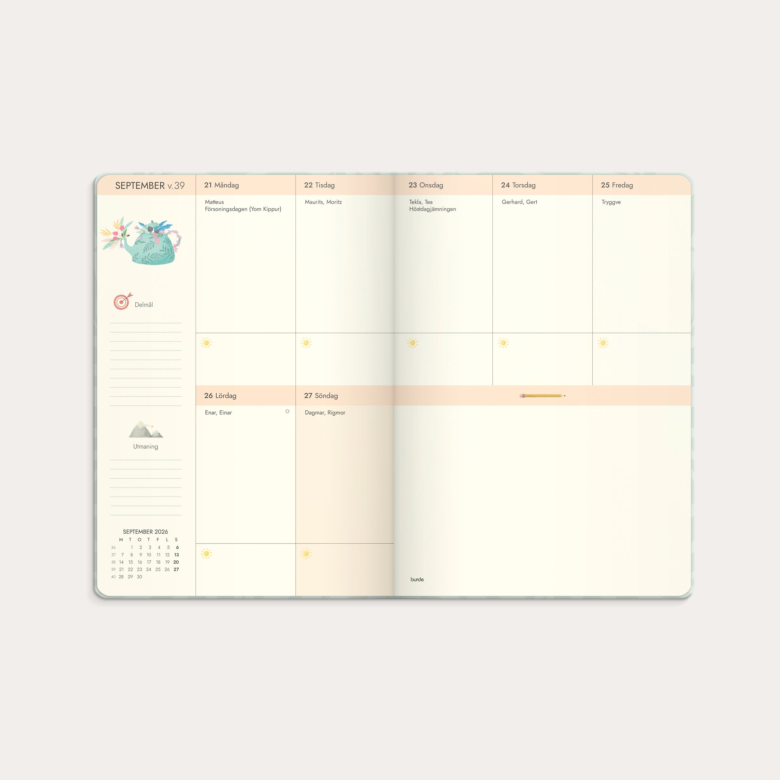 Kalender 2026 Life Planner Dream & Do