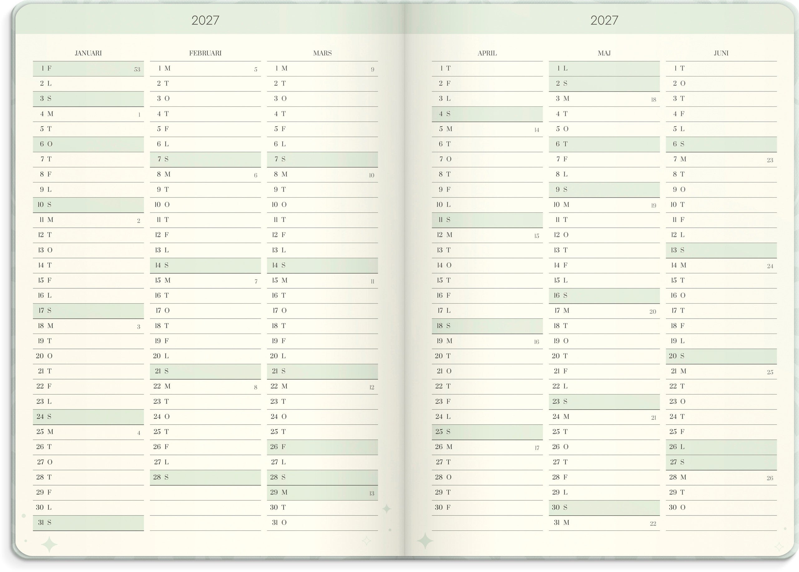Life Planner Dream & Do 2027