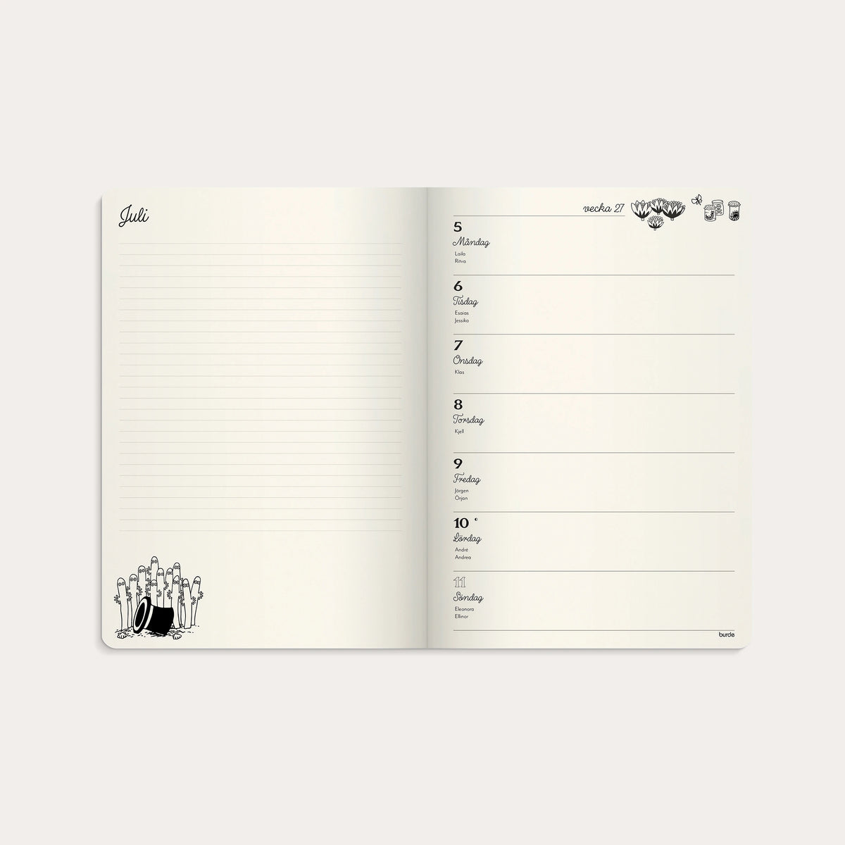 Kalender Mumin 2027