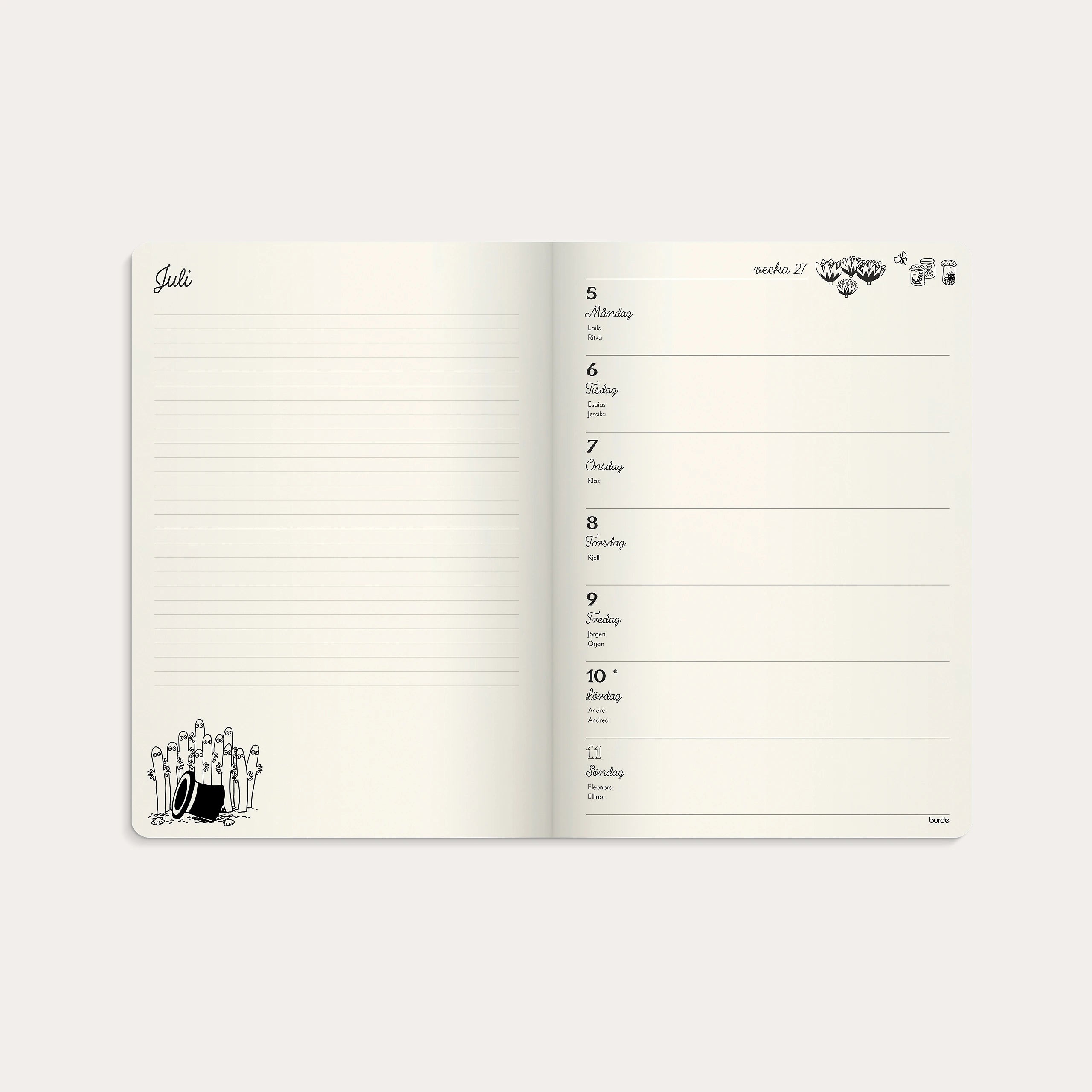 Kalender Mumin 2027