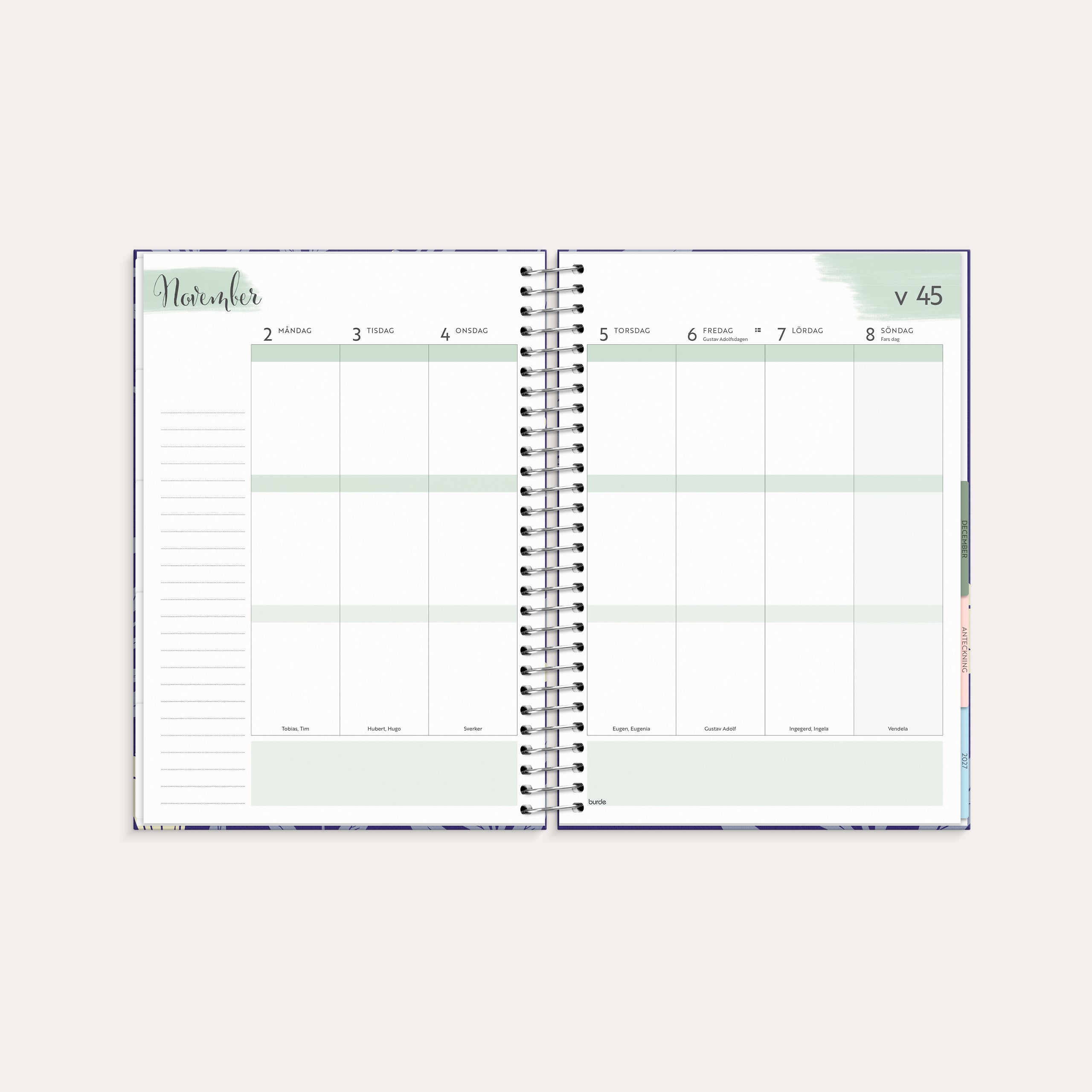 Life Organizer 2026 blå