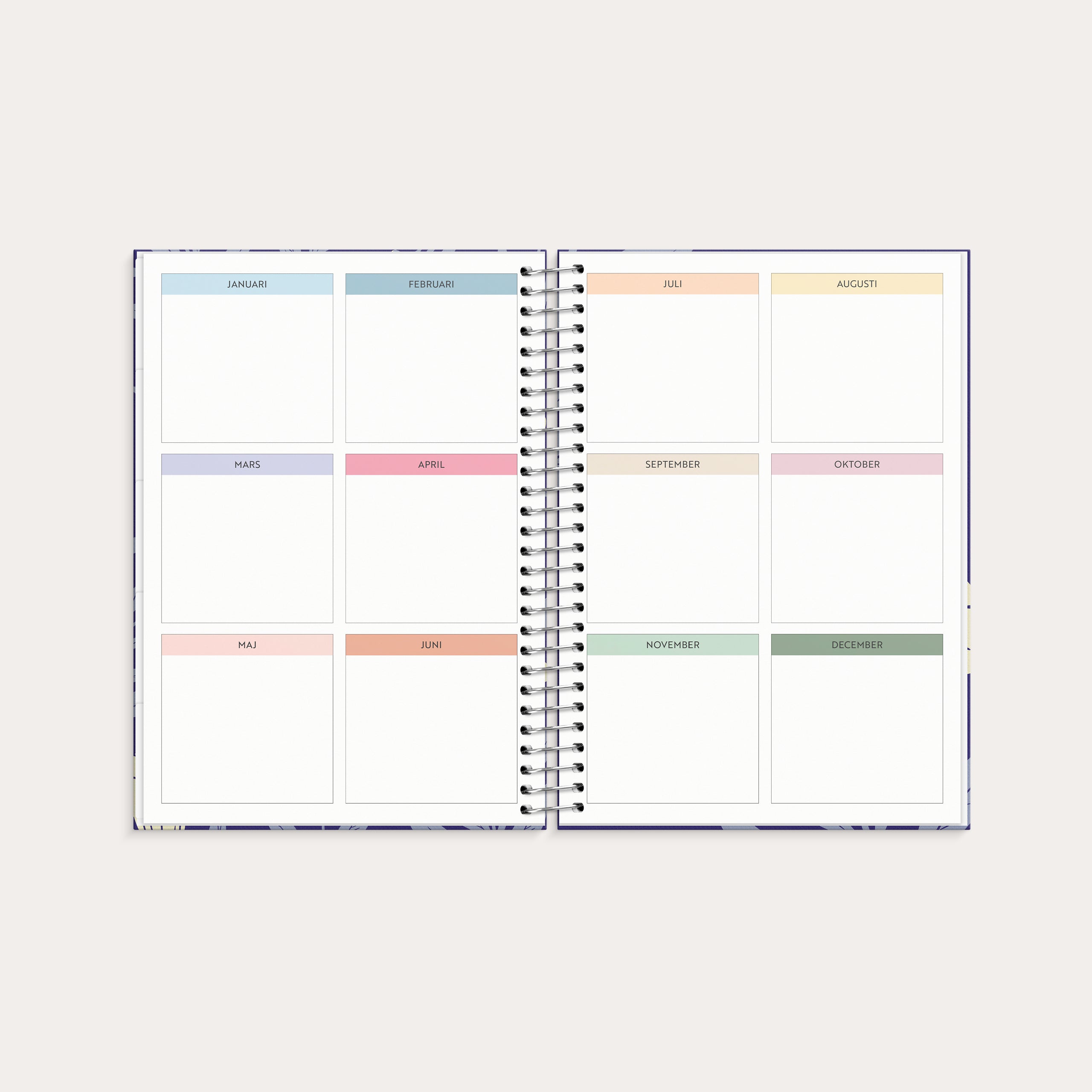 Life Organizer 2026 blå