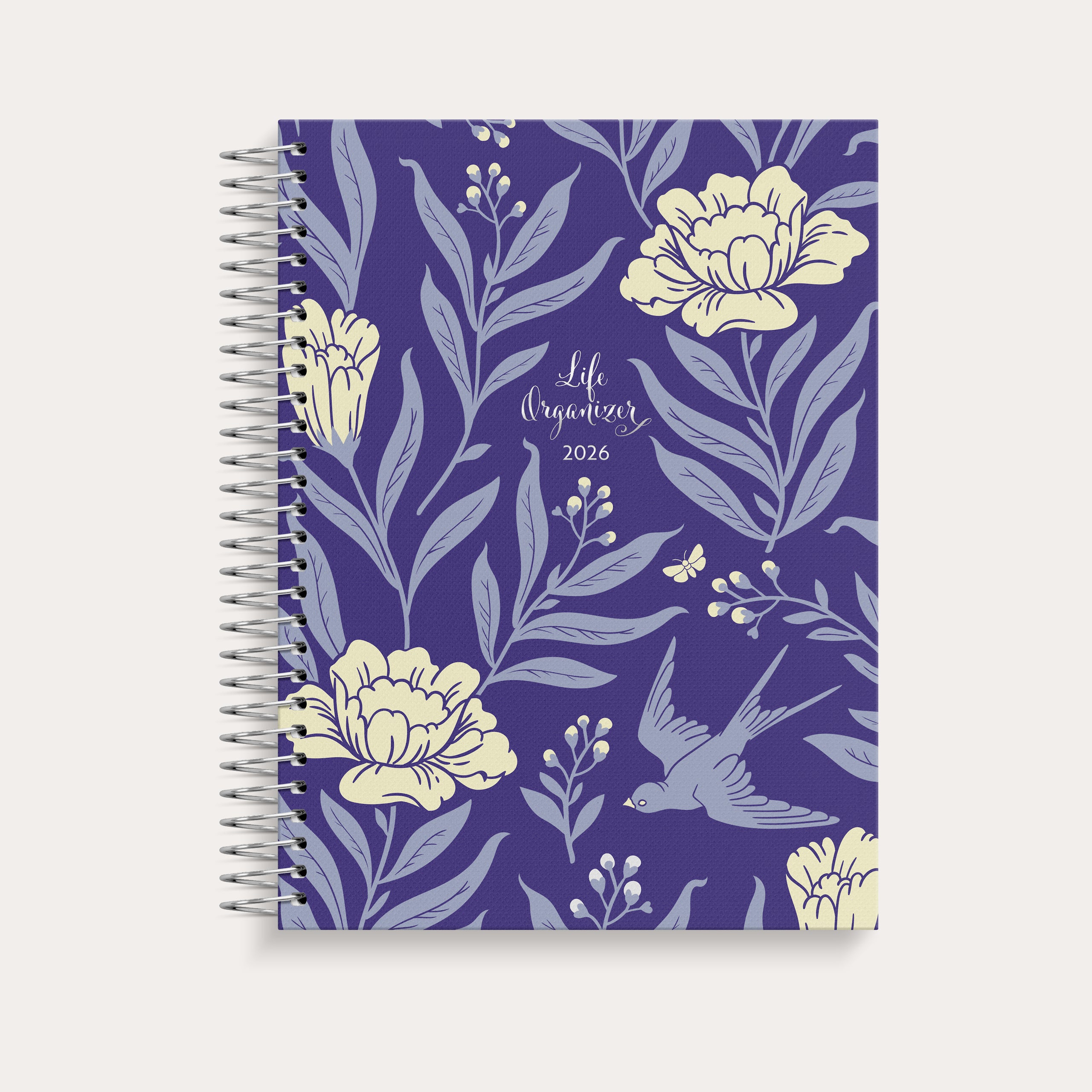 Kalender 2026 Life Organizer blå