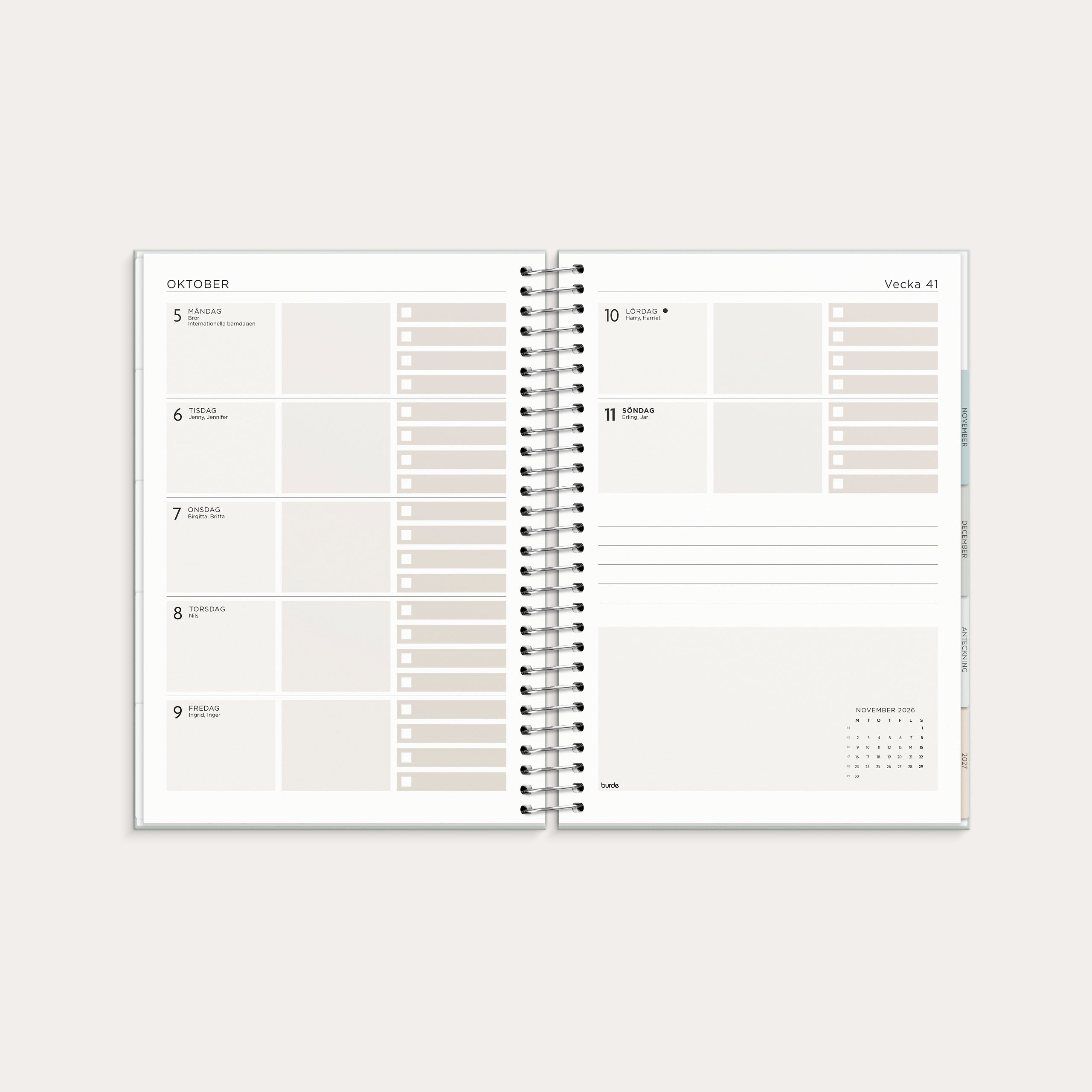 Kalender 2026 Life Organizer To Do