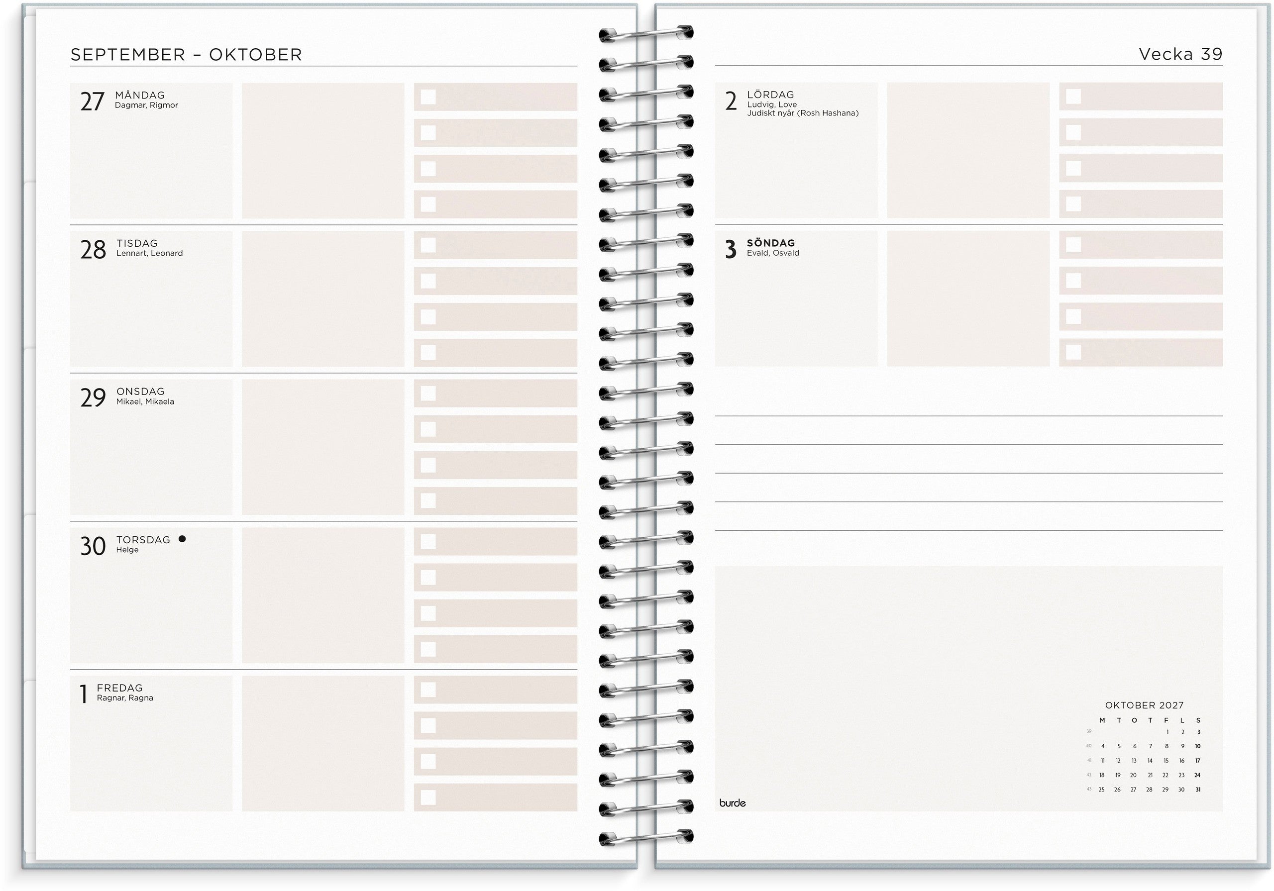 Life Organizer To Do 2027