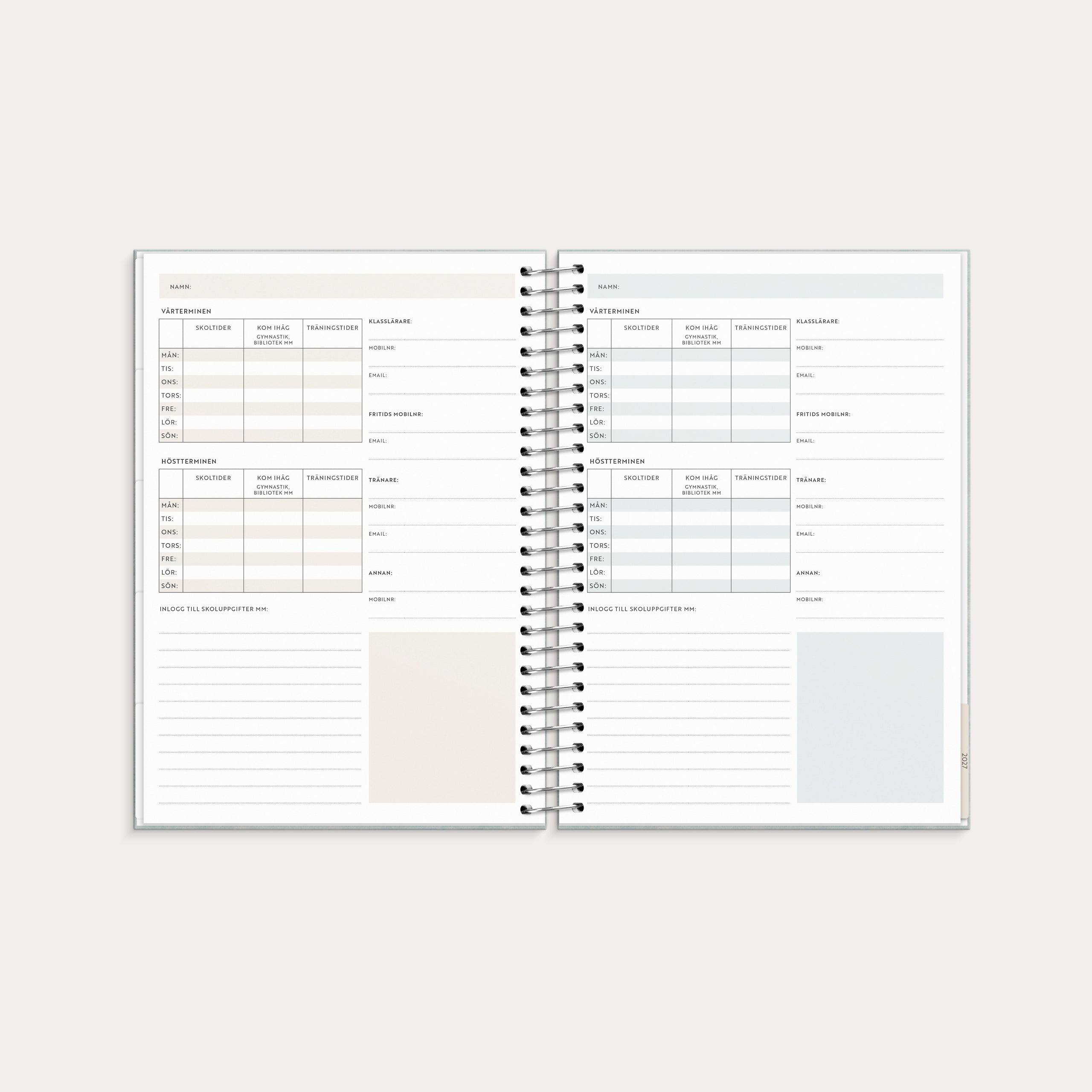 Life Organizer Family Planner 2026