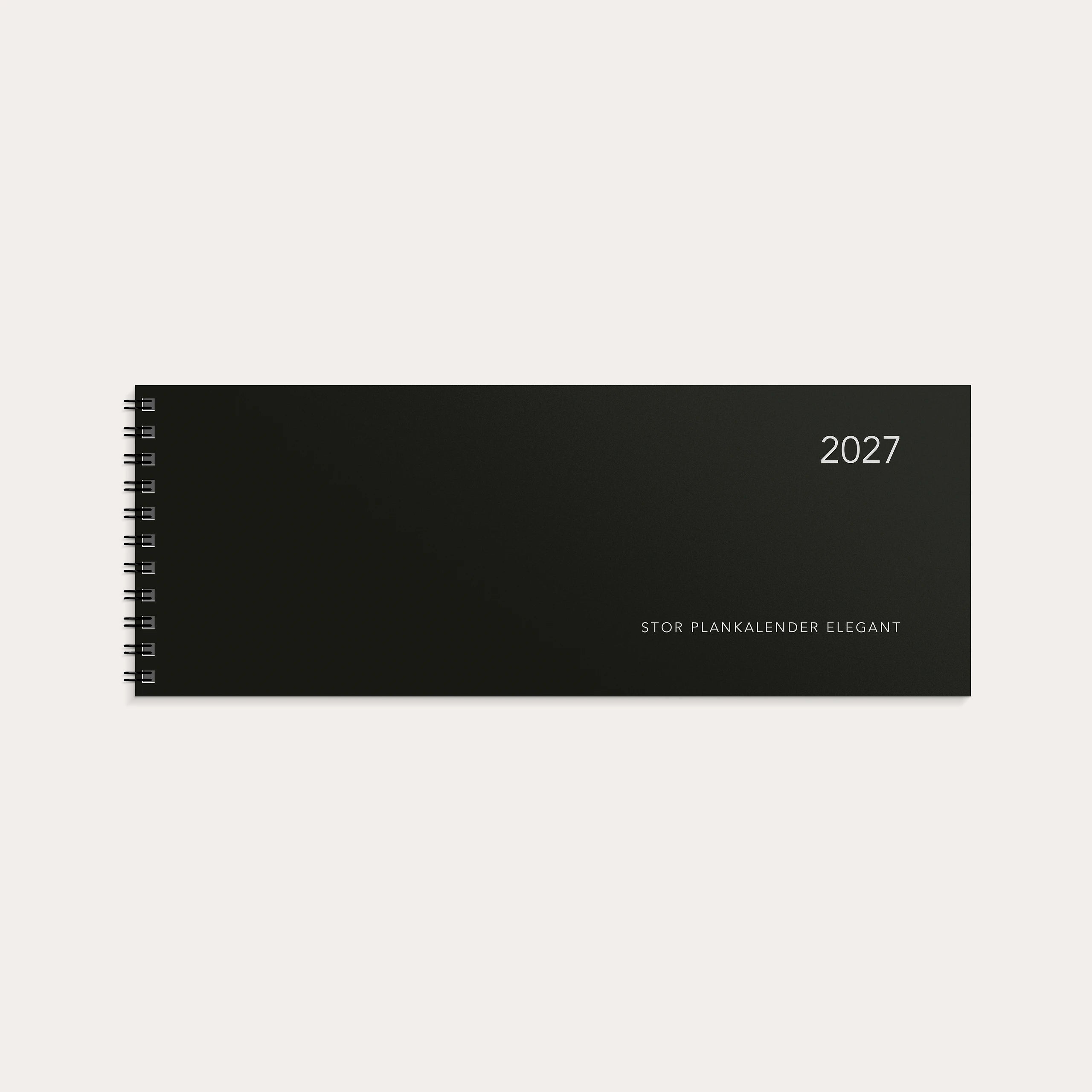 Stor Plankalender Elegant 2027