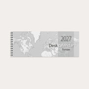 Desk calendar Europe 2027