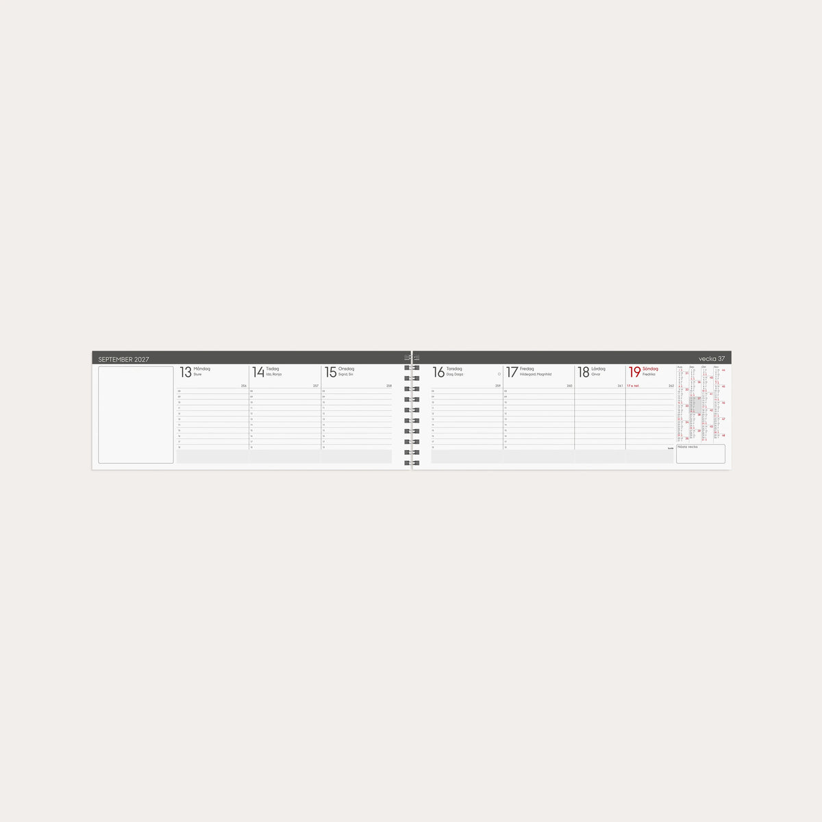 Stor Plankalender Trend 2027