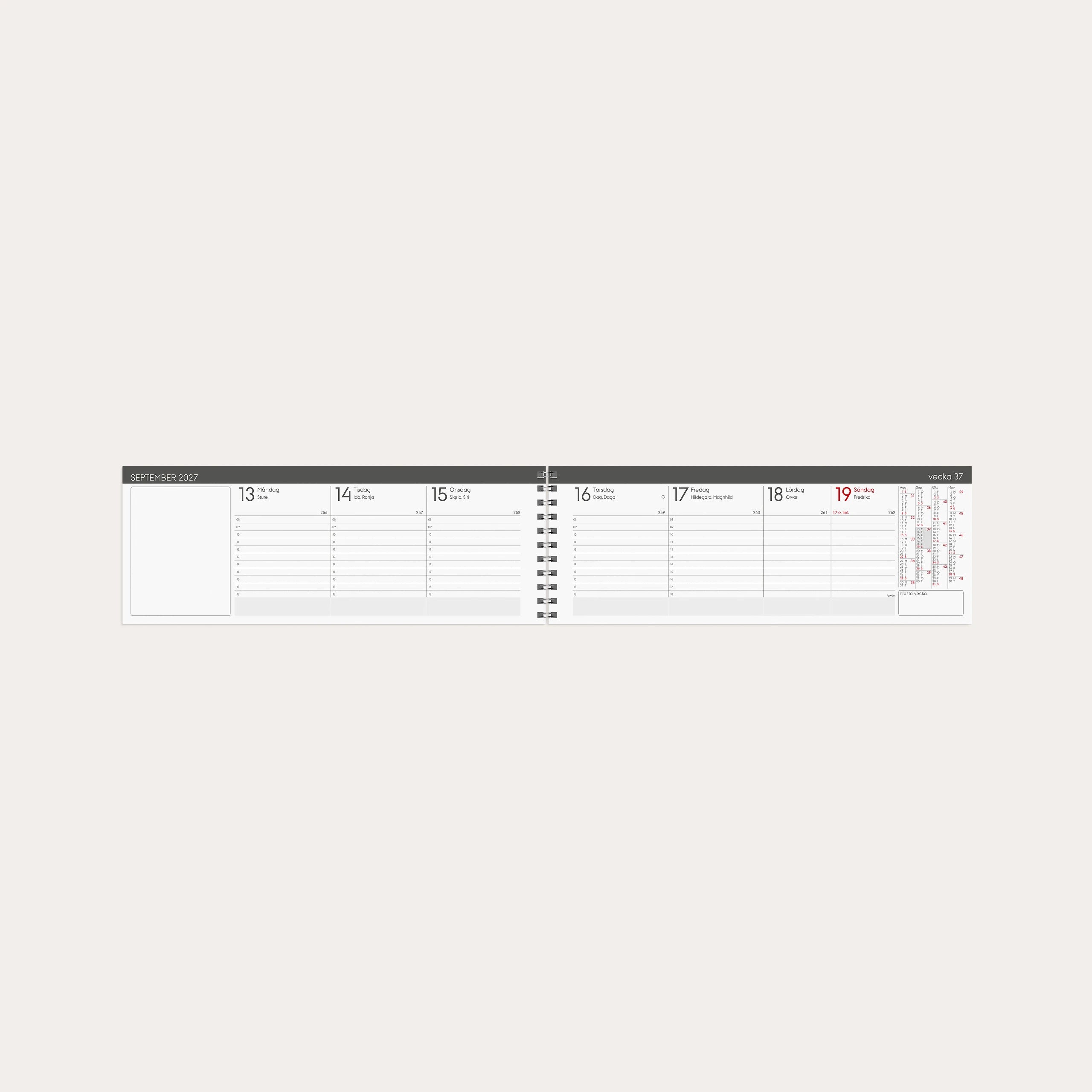 Stor Plankalender Trend 2027