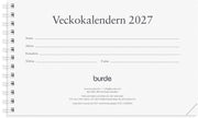 Veckokalendern 2027 refill