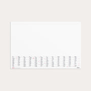 Kalender Skrivunderlägg Elegant 2026