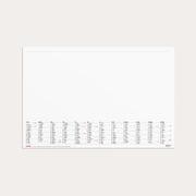 Kalender Skrivunderlägg Elegant 2027