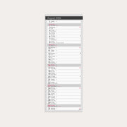 Liten Bordskalender Elegant 2026