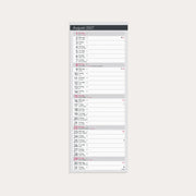 Liten Bordskalender Elegant 2027