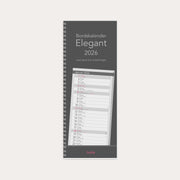 Kalender 2026 Bordskalender Elegant spiral