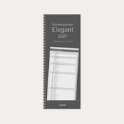 Bordskalender Elegant 2027 spiral