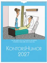 Väggkalender 2027 Kontorshumor