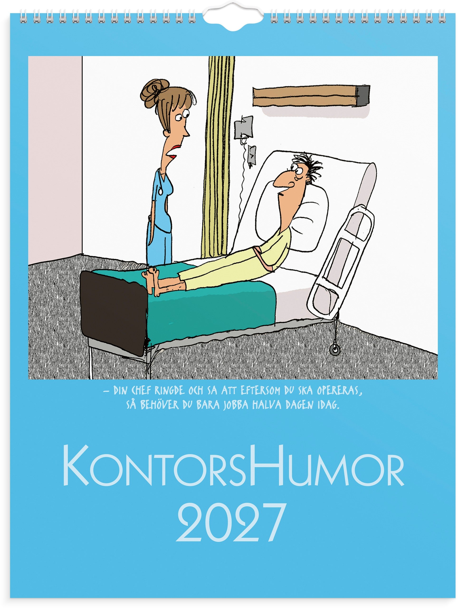 Väggkalender 2027 Kontorshumor