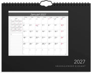 Väggkalender 2027  Elegant