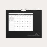 Väggkalender 2027  Elegant