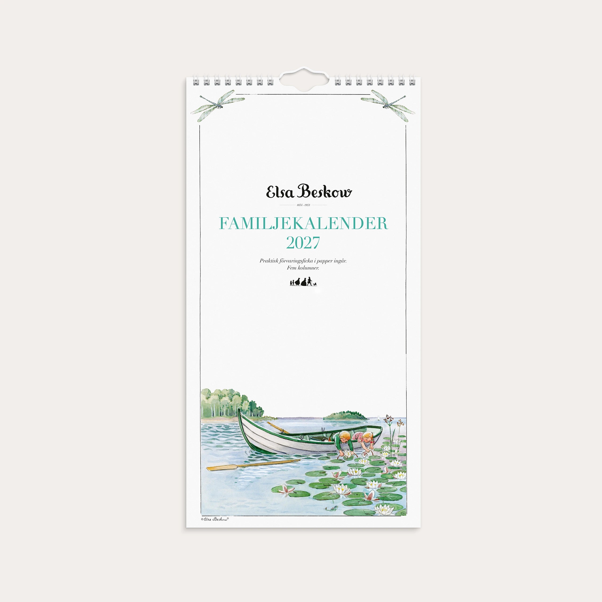 Familjekalender 2027 Elsa Beskow