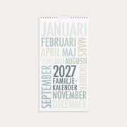 Familjekalender 2027 TrendArt