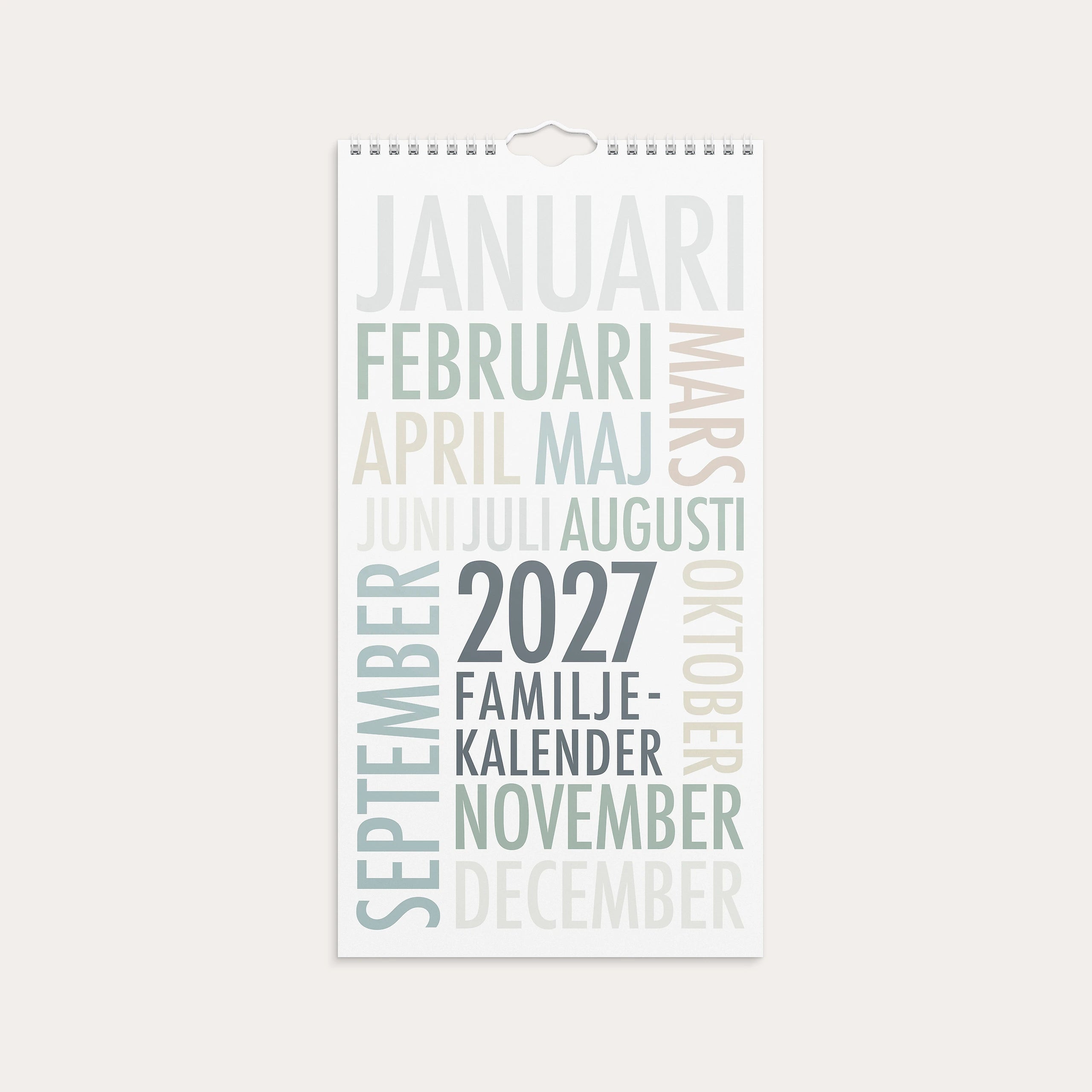 Familjekalender 2027 TrendArt