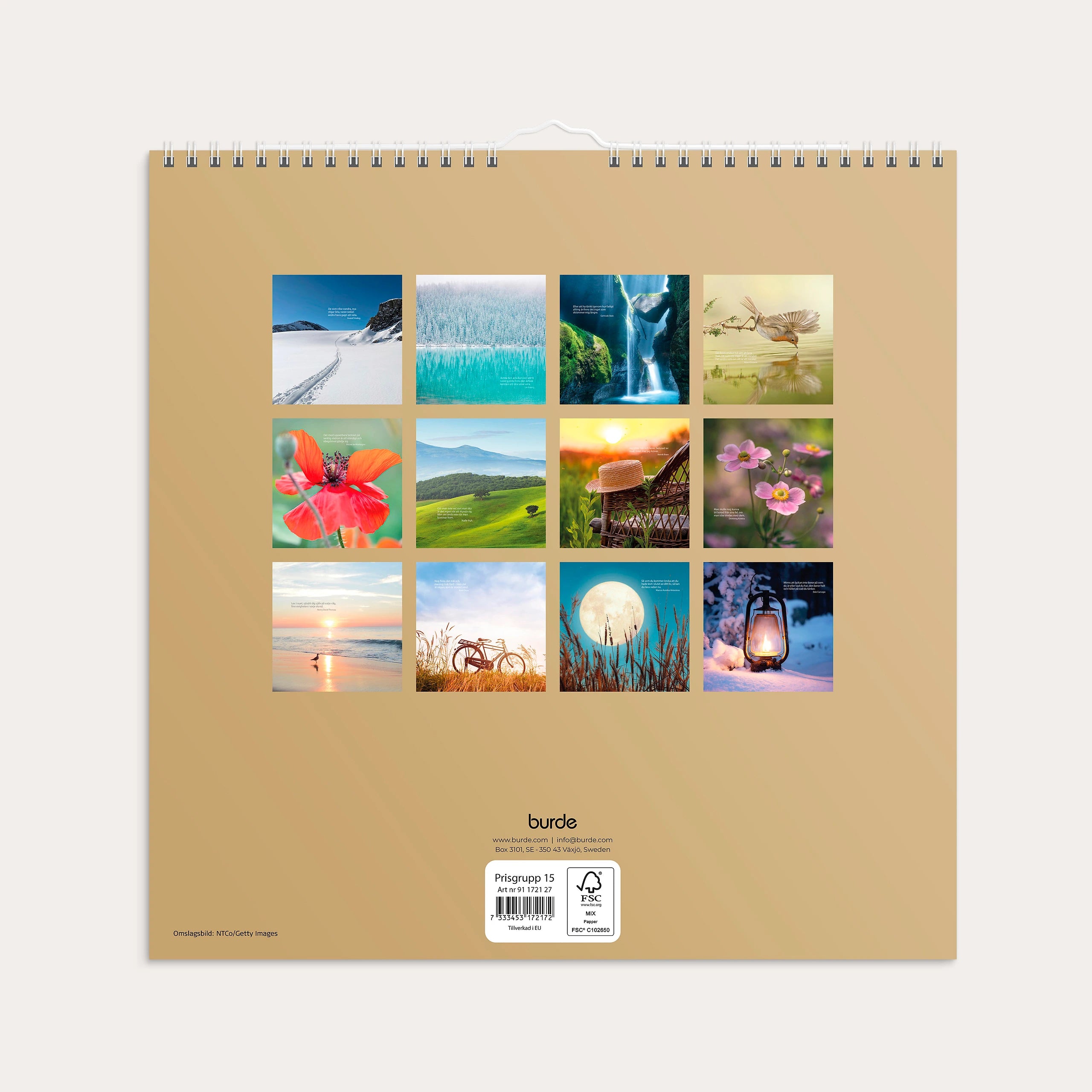Väggkalender 2027 Carpe Diem