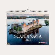 Väggkalender 2026 Scandinavia