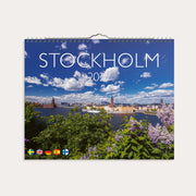 Väggkalender 2027 Stockholm